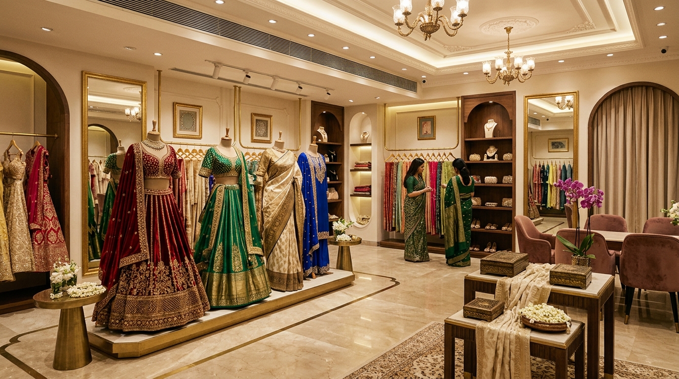 boutique clothing services designer showroom India