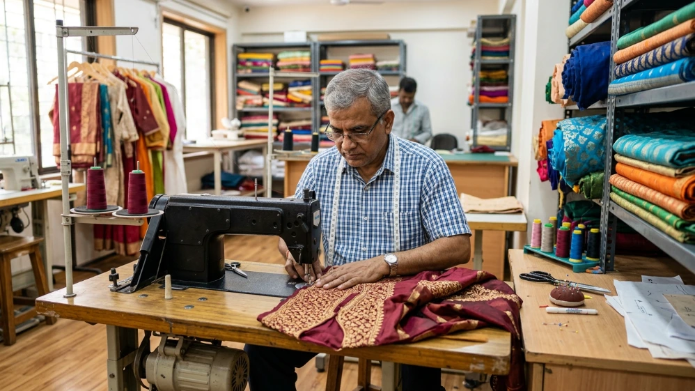 Darzi 3 Custom stitching services by professional tailoring expert